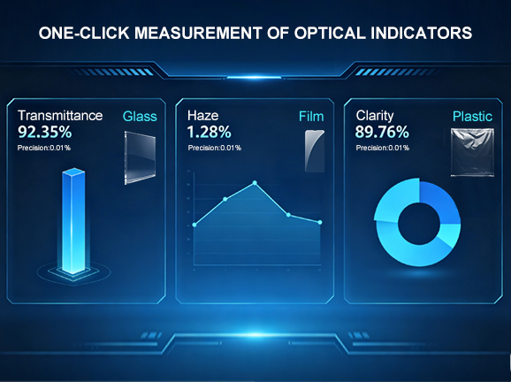 Key performance indicators such as total transmittance