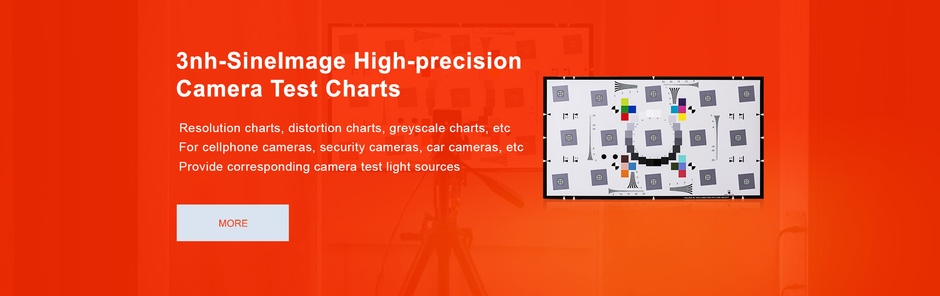 Red Camera Resolution Chart